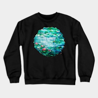 Monet's Waterliles Crewneck Sweatshirt